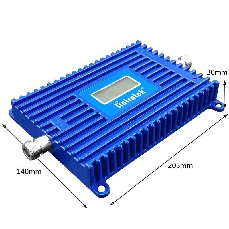 Lintratek wholesale price 70dBi hidh gain 850 900 1800 mhz single Band 2g 3g cellular amplifier phone mobile signal booster 4g